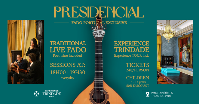 Bilhete Conjunto "Experience Trindade x Fado" — event image